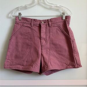 Patagonia Mauve High-Waist Utility Shorts